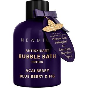 Antioxidant Bubble Bath - Luxury Long Lasting Bubble Bath - SweetAcai Berry Blueberry Fig Essential Oils Detox Hydrating Relaxing Stress Relief - Self Care Spa Gift for Women Birthday Gifts Christmas