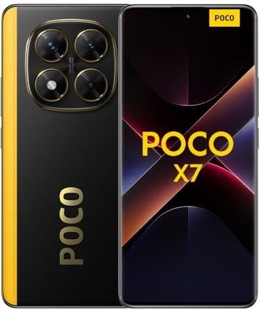 Xiaomi POCO X7 smartphone, 8+256GB, Zwart, 50MP hoofdcamera met OIS, 5110mAh batterij, IP68 (oplader niet inbegrepen)