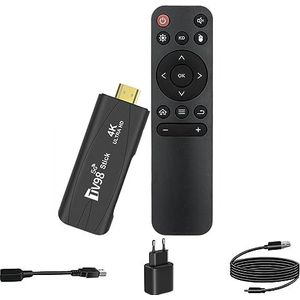 Dewedrt - TV98 - Android Smart TV Box - 2G + 16G - 4K - 60 fps - EU-stekker