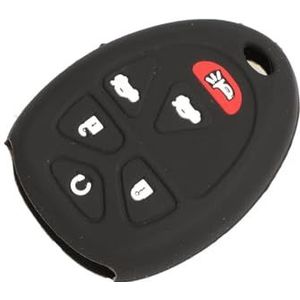 Sleutelbehuizing 6B Afstandsbediening Autosleutel Siliconen Hoesje Voor HHR Voor Uplander Voor Buick Voor Terraza Autosleutelhoesje
