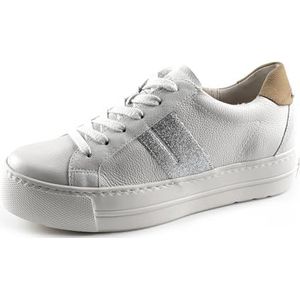 Paul Green Super Soft Pauls, lage sneakers voor dames, wit 01x, 37 EU