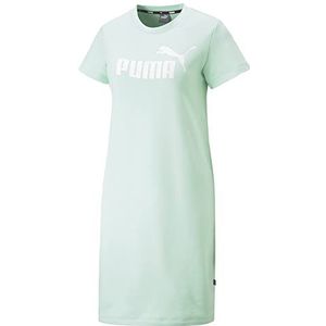 PUMA Essentials jurk met logo voor dames S Minty Burst Green