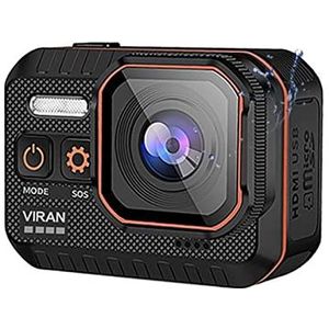 Actiecamera Actie Camera 4K 60FPS Wifi Afstandsbediening 30m Waterdicht 170° Groothoek Actie Camera Dash Cam met Groothoeklens HD (Color : Camera-B, Size : No Card)