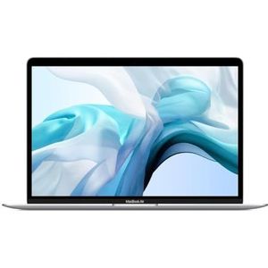 2018 Apple MacBook Air with 1.6GHZ Intel Core i5 (13-inch, 16GB RAM, 256GB SSD Storage) (QWERTY English) Zilver (Refurbished)
