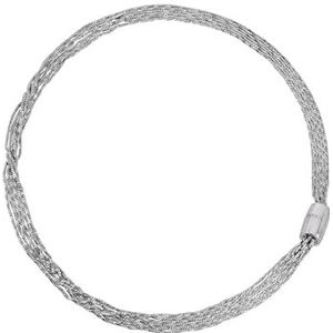 Breil Magnetica System Medium Eclipse Element Halskette aus poliertem Stahl, Max. Länge: 45 cm, TJ2981