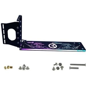 Verticale GPU Beugel PCI Slots Grafische kaart Verticale Installeren Houder Kickstand/base ATXcase Chassis Voor GPU Met LED
