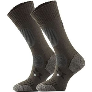 Todo BP Wandelsokken, merinowol, voor heren, dames, kinderen, trekkingsokken, ademend, antiblaren, geproduceerd in de EU, 43-46 EU