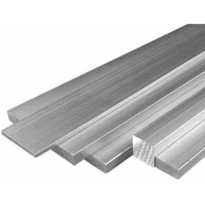 1 Stuk Aluminium Platte Staaf, Dikte 3-20 Mm, Breedte 10-60 Mm, Lengte 300 Mm Aluminiumlegering Plaat, Metalen Massieve Vierkante Strip(3 x 50 mm)