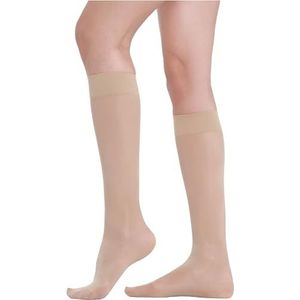 BeOnTop Compressiekousen Dames 70 Den - Kniekousen 17-18 mmHg, Steunkousen Comfort Support Line - Made in Italy