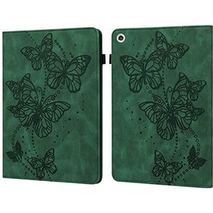 Tablet PC-hoes Compatibel met Lenovo M10 TB-X505L/TB-X505F/TB-X605L/TB-X605F P10 (TB-X705F TB-X705L) Slanke opvouwbare standaard Folio-tablethoes, verstelbare bevestigingsriem Kaartsleuf Schokbestendi