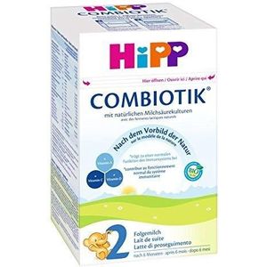 Hipp Bio Combiotik 2 opvolgmelk - vanaf de 6e maand, 5-pack (5 x 600 g)