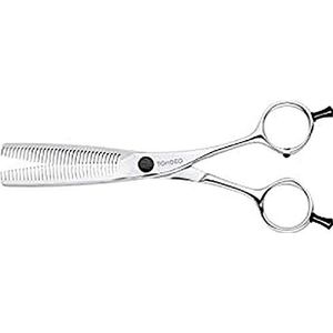 Tondeo S-Line Supra Doppeleffi Classic 64 Wave Tanden Dunner Schaar, 6-Inch Mate, Zwart/Zilver, 0.078 kg