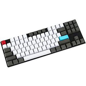 NPKC blanco aangepaste 61 87 104 ANSI keyset OEM-profiel dikke PBT toetsenset geschikt voor Cherry MX-schakelaars, mechanisch gamingtoetsenbord (alleen keycap)
