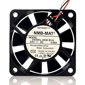 NMB 2406KL-05W-B19 60 * 60 * 15MM 24V 0.05A inverter cooling fan