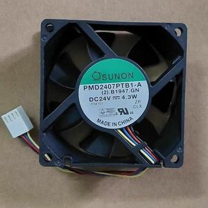 PMD2407PTB1-A 7CM 7025 24V 4.3W 3-draads omvormer koelventilator