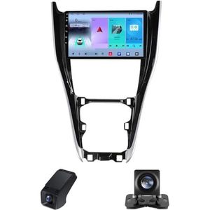 Android autoradio 2 Din geldt voor Toyota Harrier XU60 2013-2020 met Draadloze Carplay Android Auto GPS Navi WiFi 9 inch met Bluetooth FM/RDS+ Achteruitrijcamera/Stuurwielbediening(C20Pro)