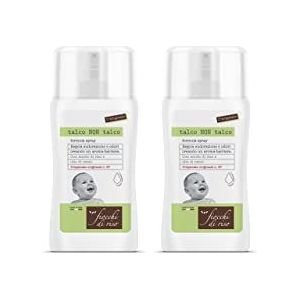 Fiocchi di Riso - Bipacco spray poedervrij - 100 ml - zweet en muggennet - reguleert het zweten en creëert een barrière.