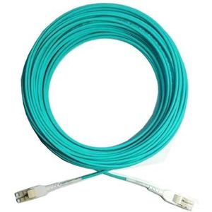 LC-LC gepantserde jumper Multimode Dual Core 3,0 mm OM1 OM2 OM3 OM4 Binnen Buiten Optische Vezel Patchcord(250M,LC-LC OM3)