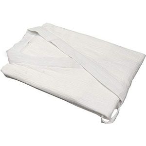 Mannen Japanse Kimono Double Gauze Katoenen Gewaad Plus Size Zen Kleding Taoïstische Kleding ROBE, Kleur04, XL