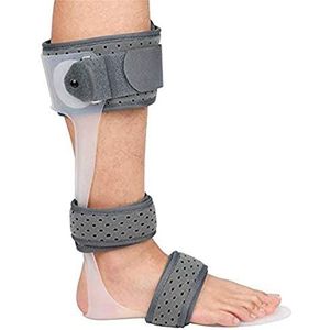 Steunzool voor voetdaling, AFO Brace Drop Foot Support Spalk Medische Enkel-Voet Orthese Ondersteuning Posturale Correctie (Links,L)(Right,S)