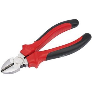 Draper - Redline 68302 - Diagonale Zijsnijder - Rood - Zachte Handgrepen