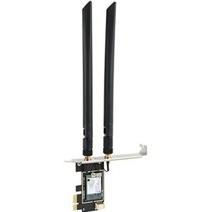 PCIE-adapter, 7265NGW WIFI-kaartadapter Dual Band 2,4 GHz 300 Mbps Eenvoudig Te Gebruiken voor Kantoor