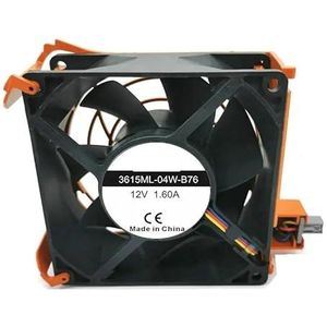 JC915-A00 9CM 3615ML-04W-B76 9238 12V 1.6A 4PIN pwm is othermia computerbehuizing koelventilator laptop warmte huid