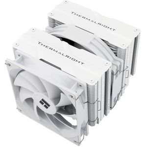 Thermalright Peerless Assassin 140 witte CPU-luchtkoeler, 6 heatpipes, dual PWM-ventilatoren en dubbele torens, 158 mm hoge CPU-koeling met bovenafdekking, voor AM4/AM5 en Intel LGA