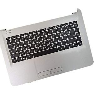 Laptop omhulsel rond toetsenbord & Toetsenbord & Touchpad Voor For HP 14-AC 14-AC000 14-AC100 14-ac006tu 14-ac019tu 14-ac103tu Zilver