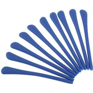 10Pieces Siliconen Brillen Tempel End Tips Oor Sok Buizen Vervanging Blauw
