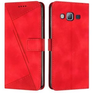 Flip Case Cover Compatibel met Samsung Galaxy J5 2015 Portemonnee Flip Telefoonhoesje Kaartsleufhouder Flip Cover Telefoonhoesje Polsband Telefoonhoesje Compatibel met Samsung Galaxy J5 2015 Cash case