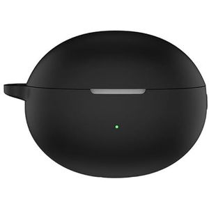 Voor Huawei FreeBuds 6i hoofdtelefoon case Siliconen case Drop-proof en stofdichte hoofdtelefoon case (zwart)