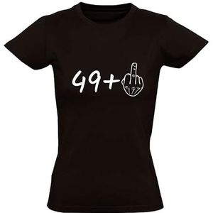 Vijftig Jaar Dames t-shirt | 50 jaar |50e verjaardag | sarah | abraham