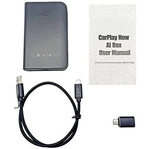 AMIUHOUN 4+64G Wireless CarPlay Ai Box Android 11 Auto Multimedia Plug Play Netfix voor -