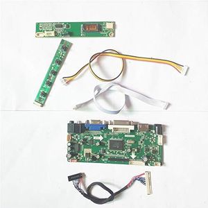 Voor LP141WX1-TL01/TL02 M.NT68676 screen controller drive board LVDS 30Pin CCFL HDMI DVI VGA LCD monitor panel 1280* 800 14.1 inch Kit (LP141WX1-TL02)