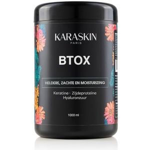Karaskin - Professioneel Haarmasker voor Droog en Beschadigd Haar | Keratine, Zijdeproteïne & Hyaluronzuur | Gladmakend en Hydraterend Masker | Exclusief bij Amazon