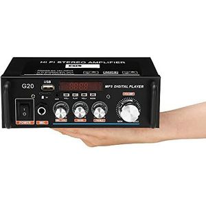 Audioversterker, 60 0W HIFI Bluetooth Power versterker Auto/Home Theater Digitale Power Audio Amplificador for Speaker Treble Bass Control FM USB