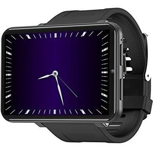 4G Smartwatch 2,86 inch display Android 7.1 3 GB + 32 GB camera 5 MP batterij 2700 mAh smartwatch voor mannen (zwart, 3 GB + 32 GB)