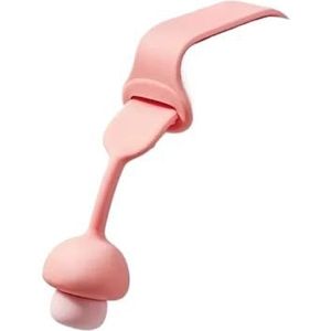 Toiletbrilverhoger, zitgreephouder, gereedschap voor het optillen van toiletdeksel, zitring, handvat voor badkamertoilet (roze)