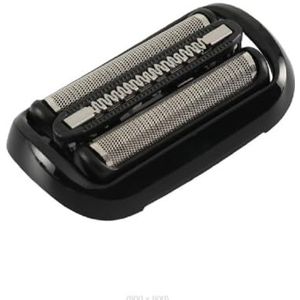 WEKOW Geschikt voor gebruik met Braun Small Cheetah elektrische scheerapparaten uit de Series 5 en Series 6 53B Mesh-onderdeel Volledige scheerkop