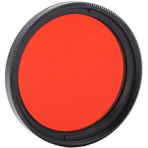 Entatial 37 mm full-colour SLR-camera-lensfilter, krasbestendig, vuilafstotend, stofwerend, full-color lensfilter voor camera (oranje)