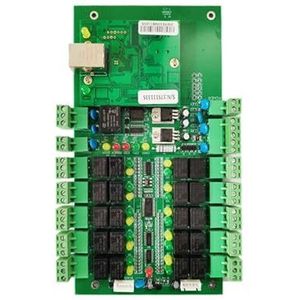 Toegangscontrolekit, 10/20 verdiepingen biometrische vingerafdruk en RFID-kaartlezer Lifttoegangscontrolebord Deurtoegangscontrole Paneelsysteem(DK10K)