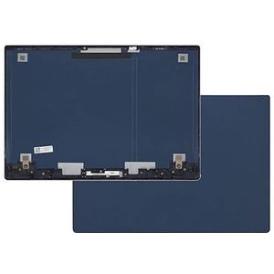 WANGHUIH Voorrand cover LCD achterkant bovendeksel scharnieren compatibel met Lenovo IdeaPad S340-14 S340-14IWL S340-14API 2019 Laptop (blauw A)