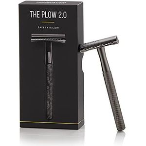 MANSCAPED® The Plow® 2.0 Premium dubbelzijdig veiligheidsscheermes met singe blade scheermes voor het scheren van je schaamhaar