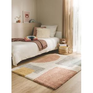 benuta Lytte kindertapijt Gobi - multicolor 160x230 cm - kunstvezel - rechthoekig en in de stijl: geometrisch, Hygge & Cozy, Scandi Living - onderhoudsvriendelijk voor kinderkamer, woonkamer