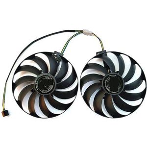 1LOT T129215BU PLD10010S12HH FDC10U12S9-C RX 5700 XT GPU-ventilator, voor ASUS 5600 5500XT DUAL EVO videokaartkoelventilator(PLD10010S12HH)