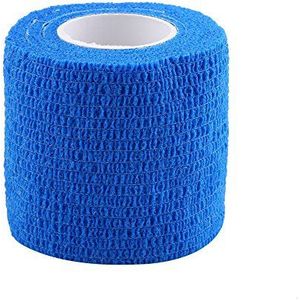 5 rollen/set zelfklevende bandage tape Stick bandage zelfklevende waterdichte grip roll stretch atletische tape voor enkelverstuiking en zwelling
