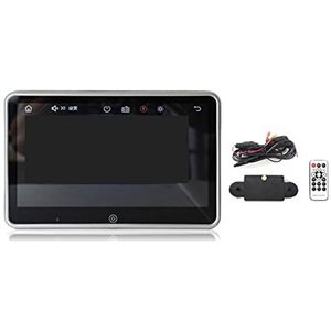 Draagbare dvd-speler voor videospelers op hoofdsteunen in auto's 10 inch ultradunne auto-hoofdsteunmonitor MP5-speler Link FM HD 1080P-videoscherm met USB/SD-multimediaspeler met HD-roterend scherm
