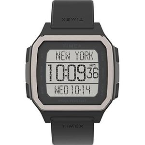 Timex Digitaal kwartshorloge voor heren met siliconen armband TW5M29000