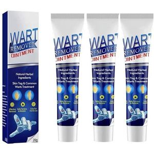 3 stuks WartsOff Instant Onzuiverheden Verwijderende Crème,Wrat Verwijdering Behandeling Crème Antibacteriële Zalf Skin Tag